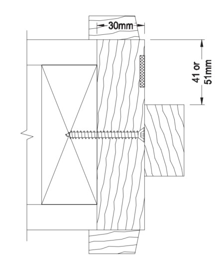 Fire rated Timber Jambs