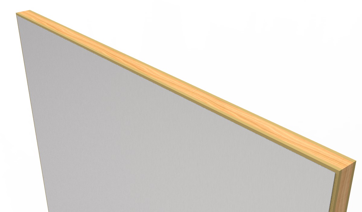 Non-Combustible Lining To One Face